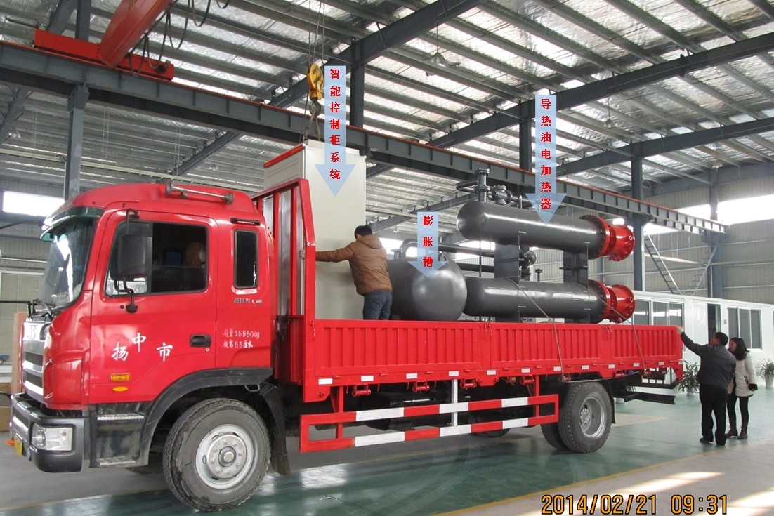 1000KW電加熱導熱油爐系統(tǒng)